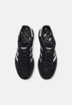 Adidas Originals HANDBALL SPEZIAL UNISEX - Trainers - Core Black/silver Metallic -Modern Classic Shoes Store a5f5e2f3590b4a6088878ca0ed963eb5