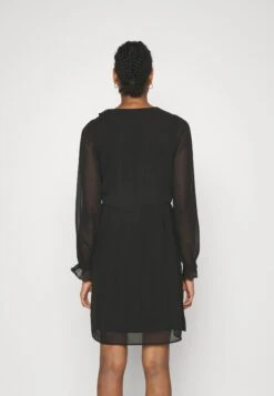 Vero Moda Tall Vmnola V Neck Short Dress - Day Dress - Black -Modern Classic Shoes Store a6758ba2f8d849bcbb850fb823013777