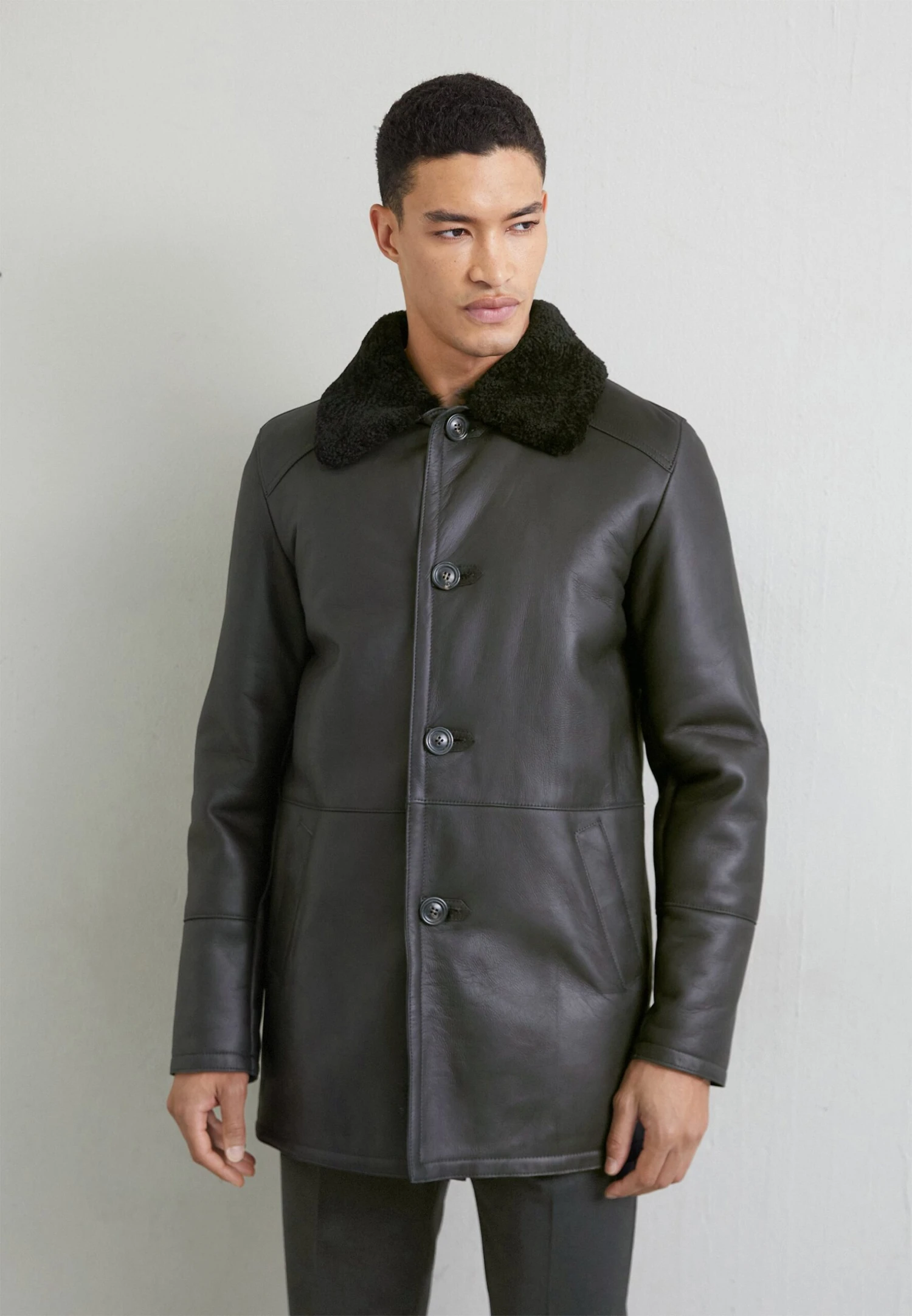 Burgalese - Leather Jacket - Black 1 Burgalese - Leather Jacket - Black