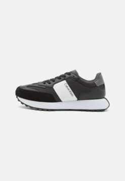 Calvin Klein Top Lace Up- Trainers - Black/White