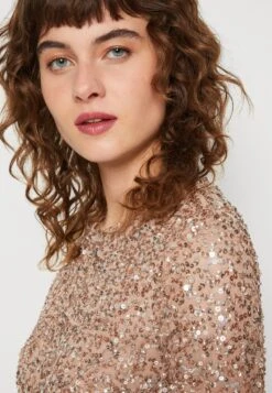 Long Sleeve Delicate Midaxi Dress - Occasion Wear - Taupe Blush 11 Long Sleeve Delicate Midaxi Dress - Occasion Wear - Taupe Blush -Modern Classic Shoes Store a739bd9dd57442a1a63483a702065969