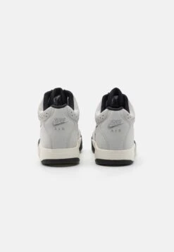 Nike Sportswear Air Flight Lite Mid Nas - High-Top Trainers - Photon Dust/Black/Metallic Silver/Light Smoke Grey/White/Pale Ivory -Modern Classic Shoes Store a7784cd59990417cb974cee5ec5e7692