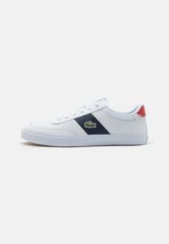 Lacoste Court Master Pro - Trainers - White/Navy/Red