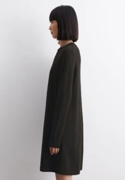 Marc O'Polo DENIM CREW NECK - Jumper Dress - Black -Modern Classic Shoes Store a8be72ba2b324e98a06848934cfc3714