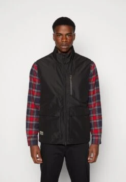 Makia Engineer Vest Unisex - Waistcoat - Black