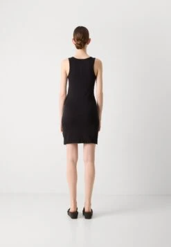 Calvin Klein Jeans TANK DRESS - Jersey Dress - Black 12 Calvin Klein Jeans TANK DRESS - Jersey Dress - Black -Modern Classic Shoes Store a949934606bb4329a71c9955db388ef0