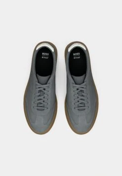 Boss KIERAN - Trainers - Medium Grey -Modern Classic Shoes Store a9aa126376b84ffa90969cfbd017d9c3