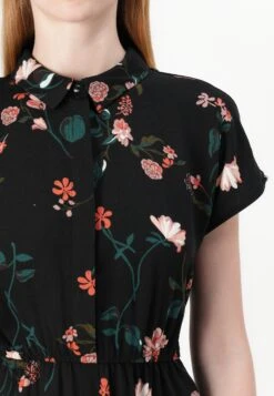 Vero Moda VMNEWHALLIE TIE DRESS - Shirt Dress - Black -Modern Classic Shoes Store a9e280e86ebb4a728a4215de74980819