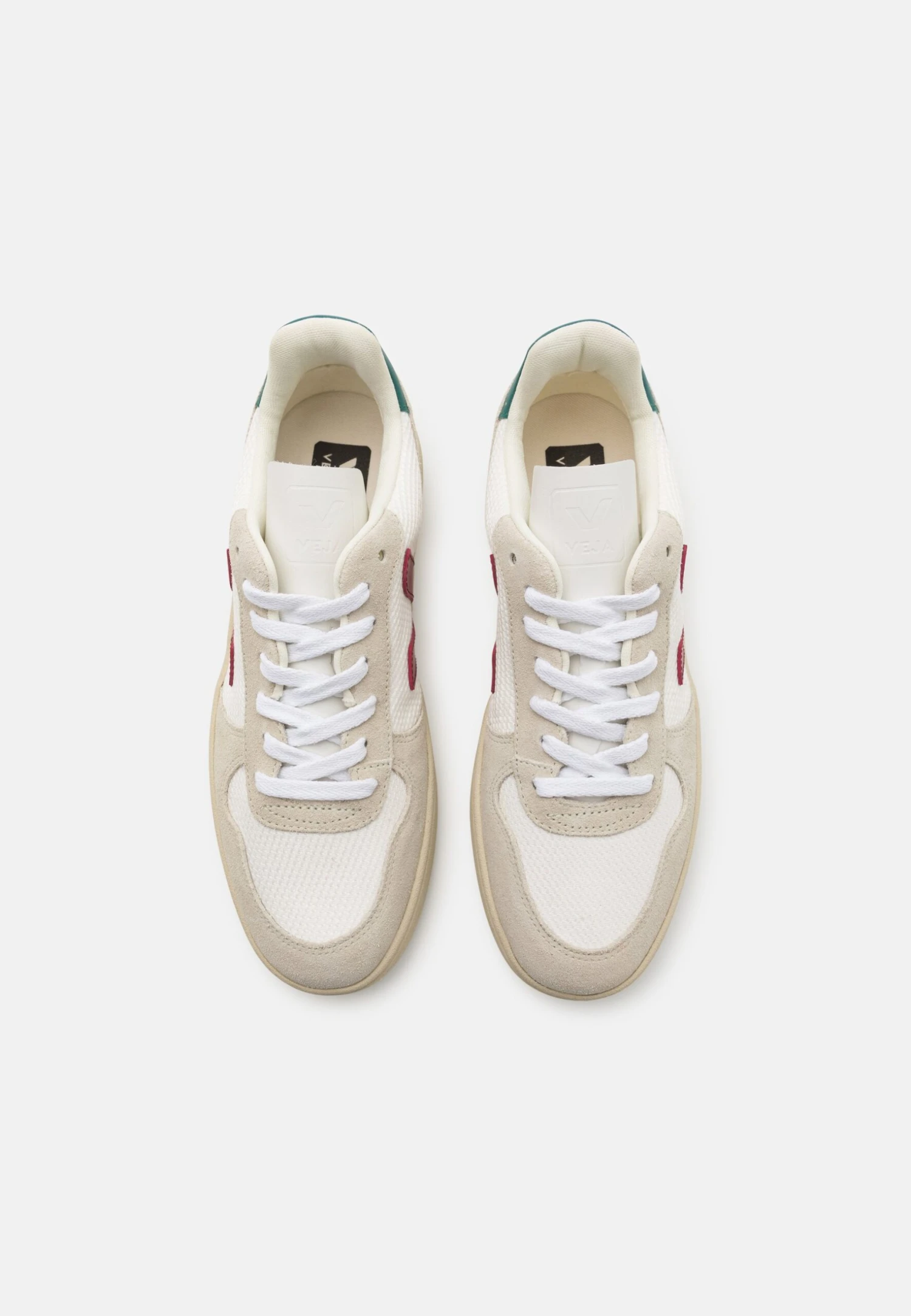 Veja Trainers - White/Marsala/Brittany 4 Veja Trainers - White/Marsala/Brittany - Image 4