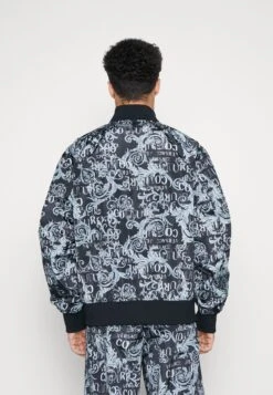 Logo- Bomber Jacket - Steel -Modern Classic Shoes Store aa186604ec6b4ec084f78b488cf7f21a