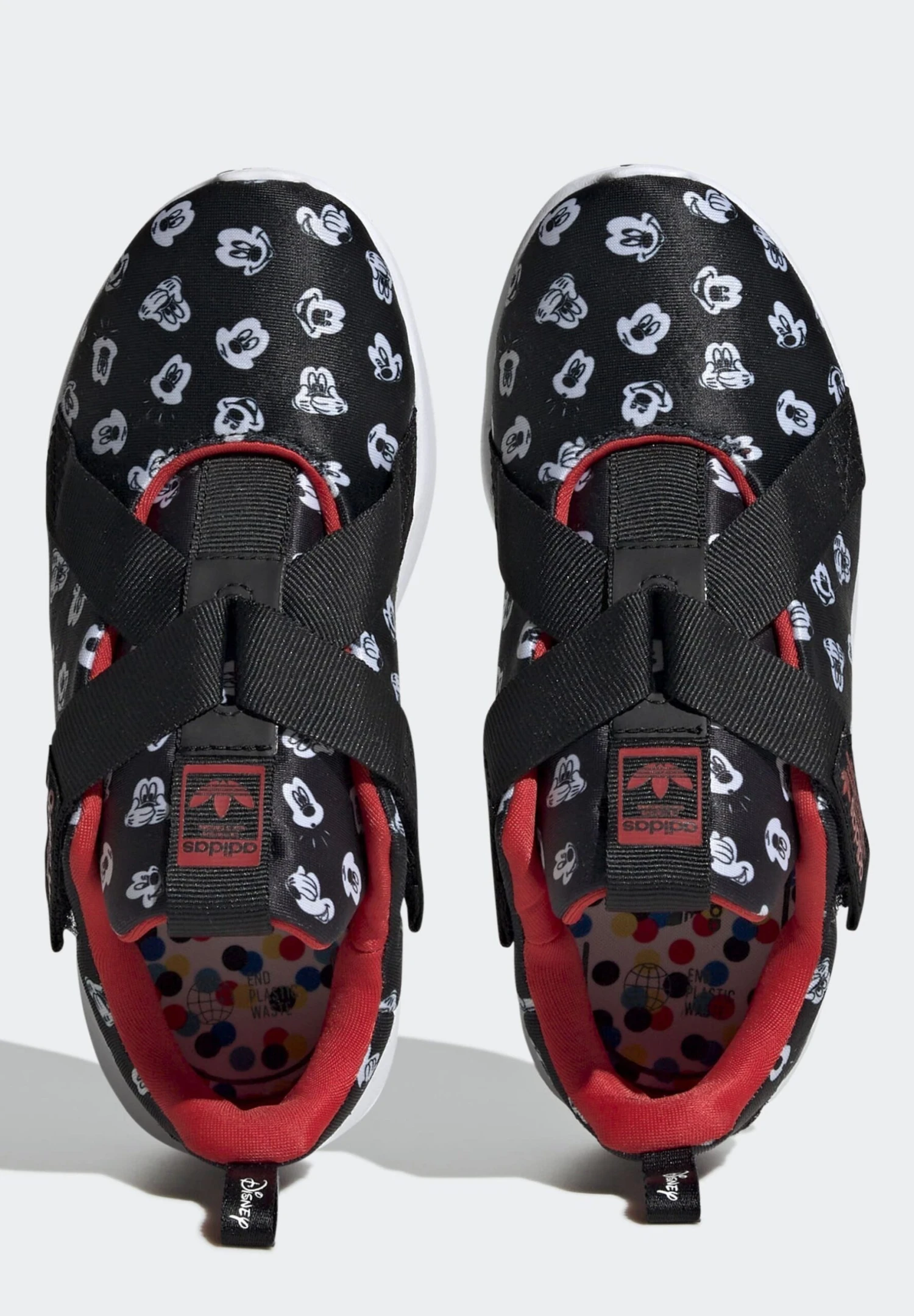 Adidas Originals Flex 2 0 - Trainers - Core Black Cloud White Vivid Red 2 Adidas Originals Flex 2 0 - Trainers - Core Black Cloud White Vivid Red - Image 2