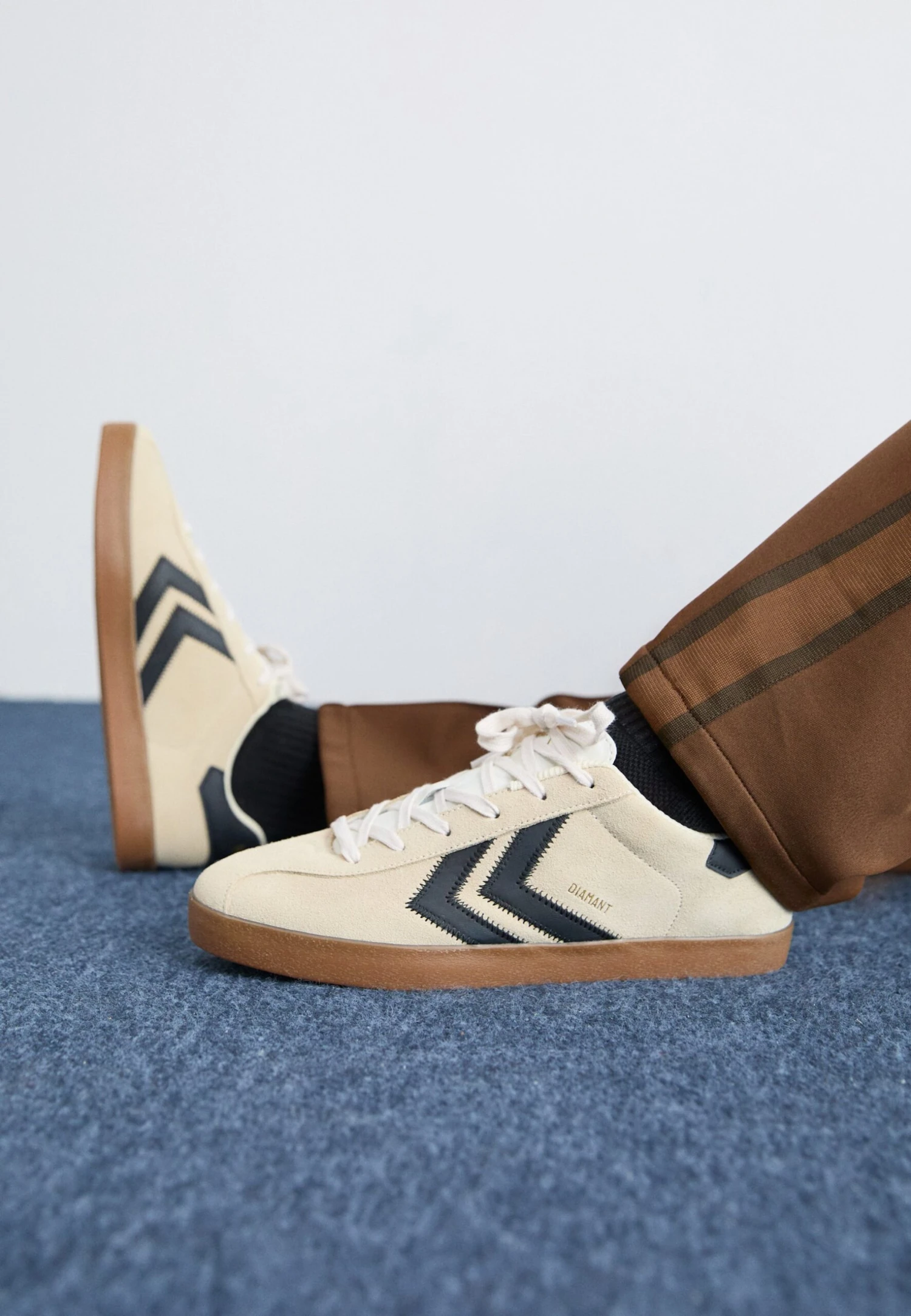 Hummel DIAMANT LX-E UNISEX - Trainers - Bone White 1 Hummel DIAMANT LX-E UNISEX - Trainers - Bone White