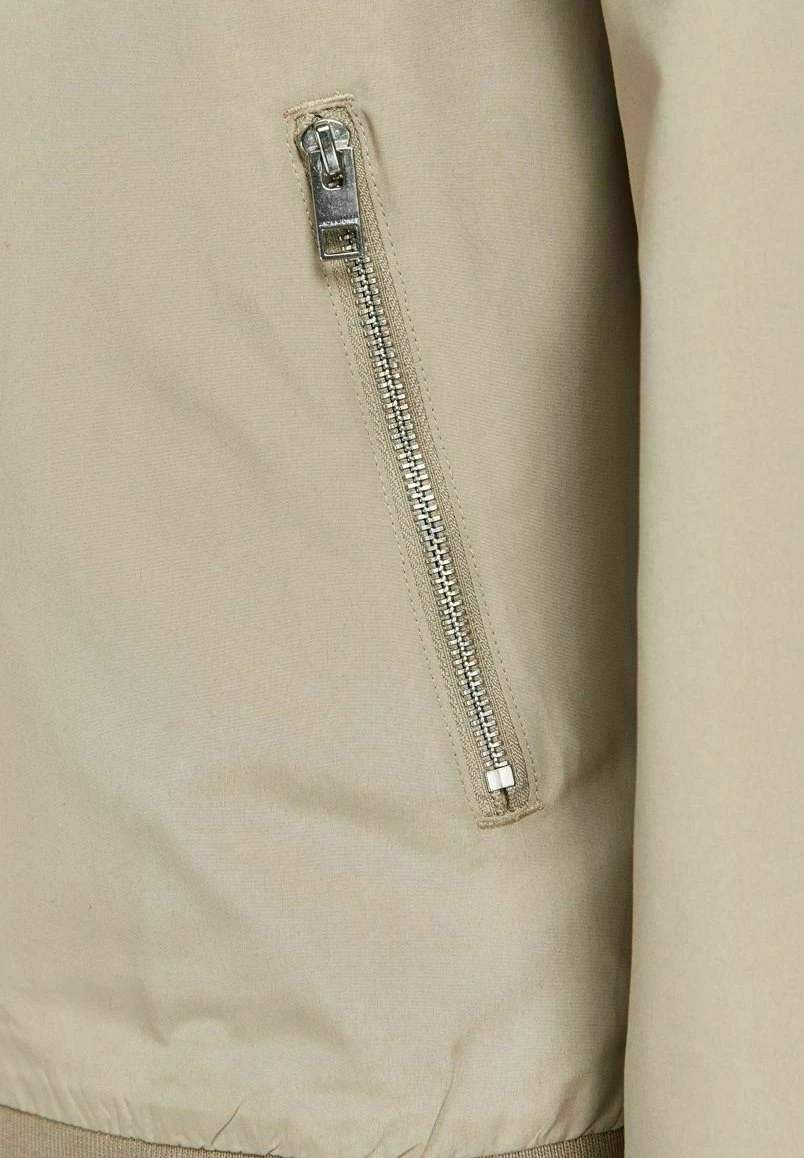 Jack & Jones Jjerush Harrington- Bomber Jacket - Beige 7 Jack & Jones Jjerush Harrington- Bomber Jacket - Beige - Image 7