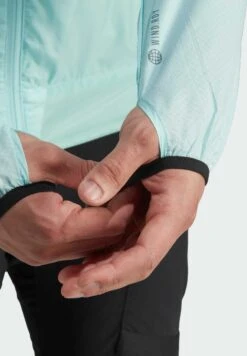 Adidas Sportswear Terrex Xperior Windweave- Summer Jacket - Semi Flash Aqua -Modern Classic Shoes Store adaae4f02e3b4fe88f660383722348d0