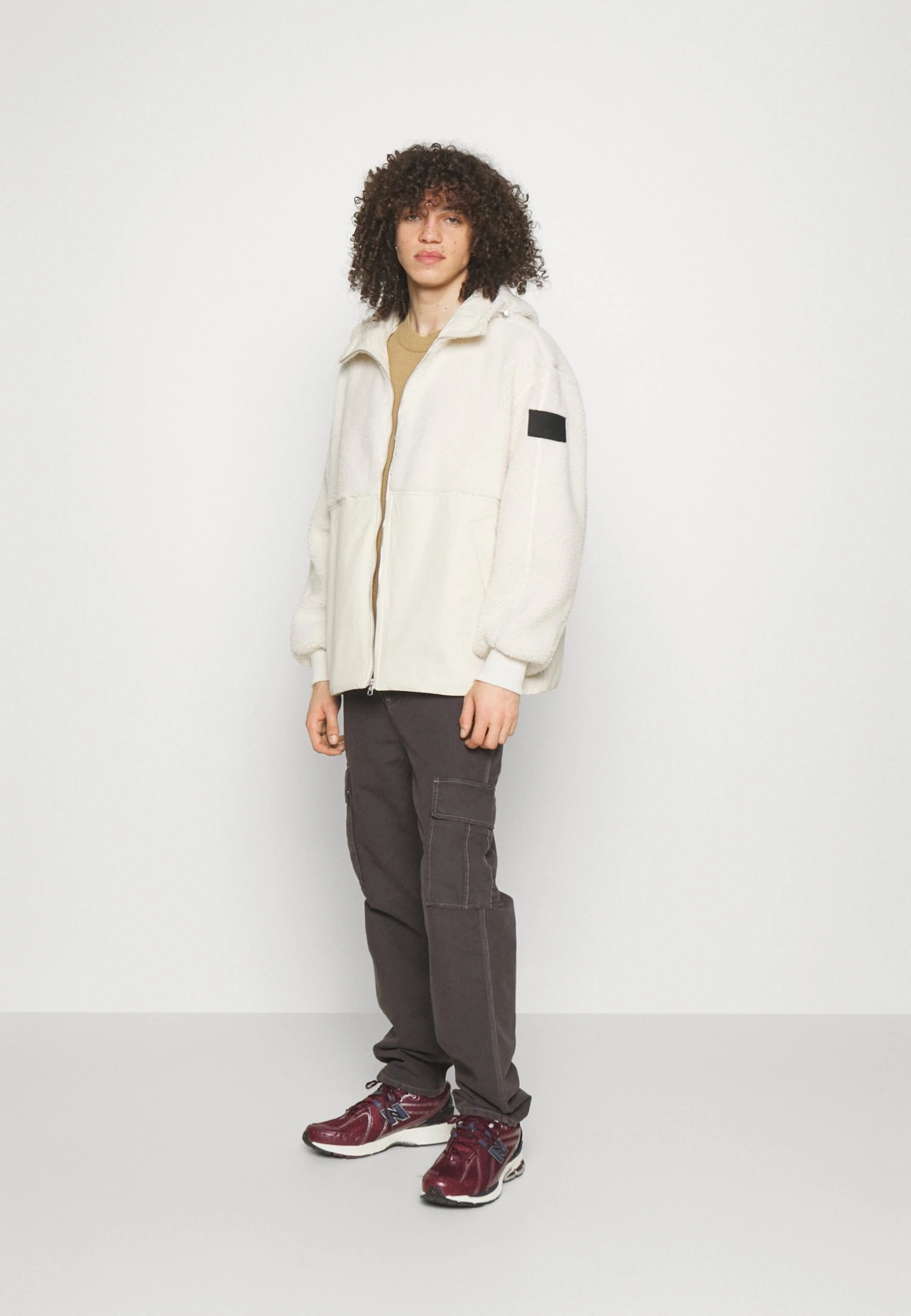 Calvin Klein Jeans Jacket - Winter Jacket - Eggshell 2 Calvin Klein Jeans Jacket - Winter Jacket - Eggshell - Image 2