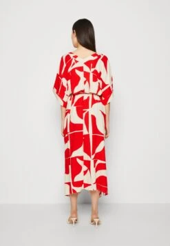 Monki Shirt Dress - Light Red/White -Modern Classic Shoes Store ae759ad22c6742d3822b194beaabc582