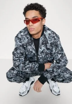 Logo- Bomber Jacket - Steel -Modern Classic Shoes Store af2e3f0a76b34675bbdf66d0143900b7