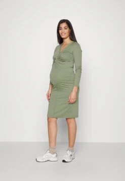 Mamalicious Mlbea Lia Dress- Jersey Dress - Four Leaf Clover