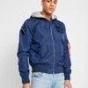 Alpha Industries Hood Custom - Summer Jacket - New Navy