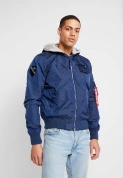 Alpha Industries Hood Custom - Summer Jacket - New Navy