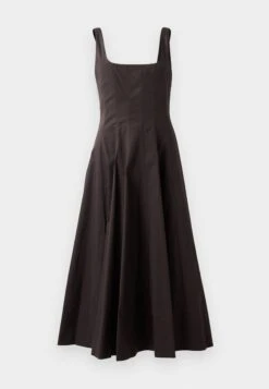 Staud WELLS DRESS - Day Dress - Earth -Modern Classic Shoes Store afd87894a6bd4426937c6d87ec2c2cad