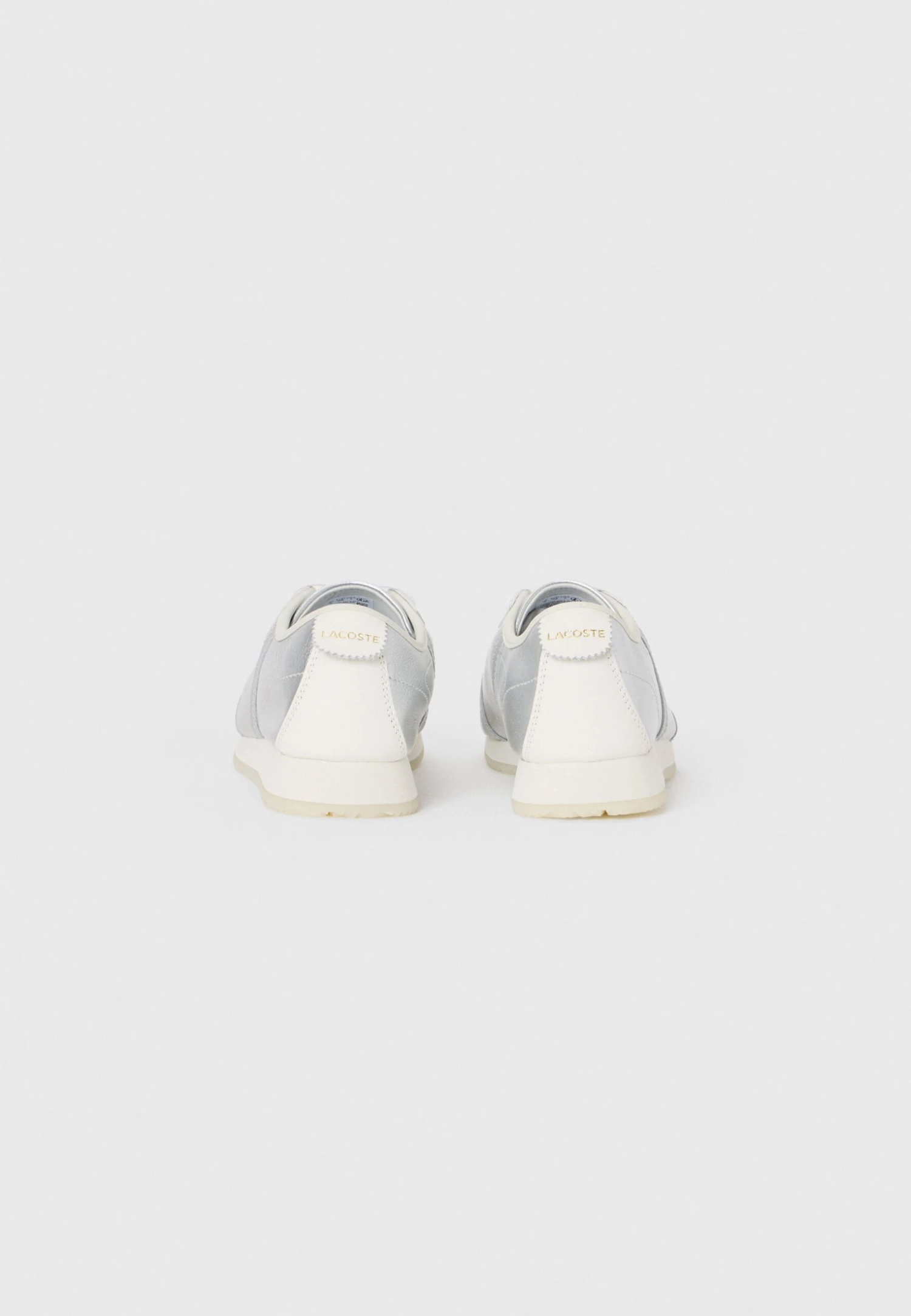 Lacoste CLUB LOW - Trainers - White/silver-coloured 3 Lacoste CLUB LOW - Trainers - White/silver-coloured - Image 3