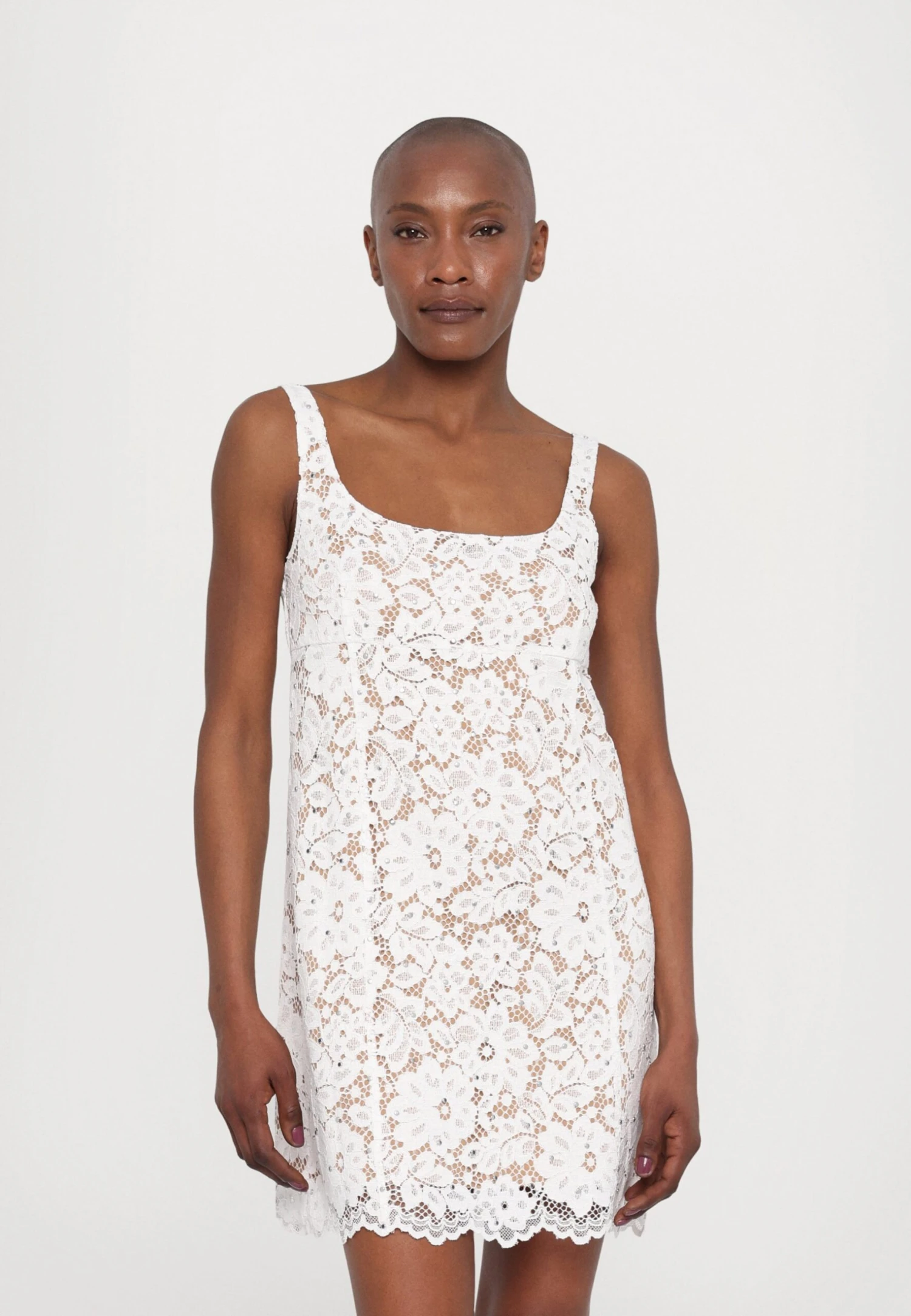 MICHAEL Michael Kors SQUARE MINI DRESS - Cocktail Dress / Party Dress - White 5 MICHAEL Michael Kors SQUARE MINI DRESS - Cocktail Dress / Party Dress - White - Image 5