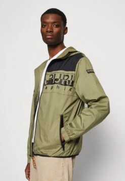 Napapijri A-Raymi Fzh - Summer Jacket - Green Lichen -Modern Classic Shoes Store b1b493f971874d369d1584b50441641f