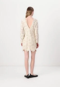 IMANI GUIPURE MINI DRESS - Cocktail Dress / Party Dress - Sand -Modern Classic Shoes Store b1bfb300a1e54206b4d1df86cf92614f