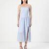 Hollister Co. DROP WAIST MAXI - Day Dress - Blue