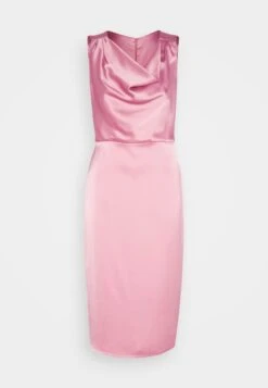 Wal G Limmy Cowl Neck Midi Dress - Cocktail Dress / Party Dress - Mauve Pink -Modern Classic Shoes Store b328d526d9ed4d4da2b87a7ab8f4c2eb