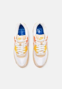 Nike Sportswear Air Max 90 - Trainers - Summit White/Safety Orange/Sesame 11 Nike Sportswear Air Max 90 - Trainers - Summit White/Safety Orange/Sesame -Modern Classic Shoes Store b488907c79f2498fa15ea6a294d004f9