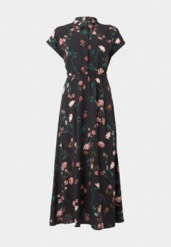 Vero Moda VMNEWHALLIE TIE DRESS - Shirt Dress - Black -Modern Classic Shoes Store b552b9cfe72440dca55d852fc127bc96