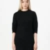 Noisy May NMSASSY LS O NECK FWD - Shift Dress - Black