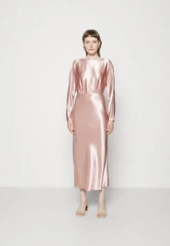 Calvin Klein Naia Dolmain Open Back Dress - Cocktail Dress / Party Dress - Pale Mauve