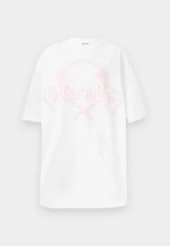 MOSCHINO INTERLOCK DRESS - Jersey Dress - White -Modern Classic Shoes Store b67f8529793e46c6941d66d34d078104