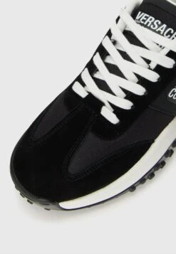 Versace Jeans Couture FONDO HYBER - Trainers - Black -Modern Classic Shoes Store b6e5b92f49dd4e649b2078ed44ba90d3