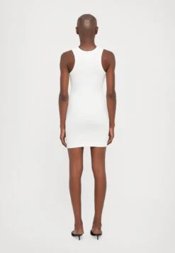 DRESS - Jersey Dress - White 9 DRESS - Jersey Dress - White -Modern Classic Shoes Store b74b9dab03ef4a38a5d39d40e0c340e7