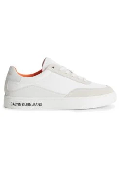 Calvin Klein Jeans Classic Cupsole Su Softny - Trainers - Creamy White/White/Firecracker