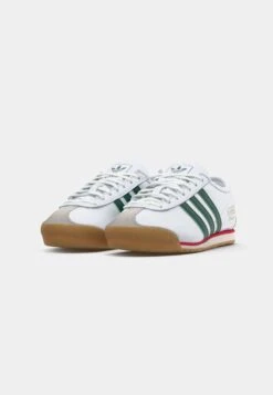 Adidas Originals ITALIA 70S UNISEX - Trainers - Footwear White/collegiate Green -Modern Classic Shoes Store b7c947a26fda44a989bcb3f0566a941d