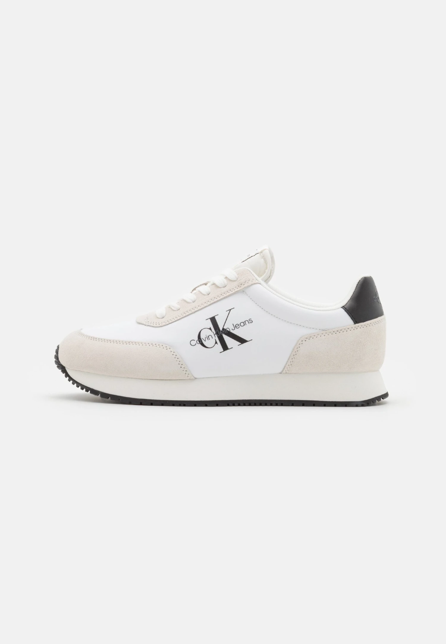 Calvin Klein Jeans Retro Runner - Trainers - Bright White 1 Calvin Klein Jeans Retro Runner - Trainers - Bright White