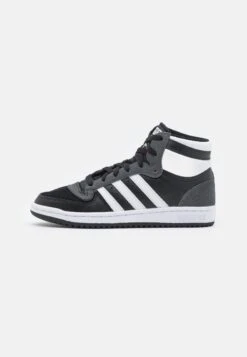 Adidas Originals Top Ten Rb Unisex - High-Top Trainers - Core Black/Footwear White/Dark Grey Heather/Solid Grey