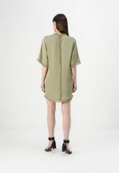 DAY Birger Et Mikkelsen DEWI - Day Dress - Sage Khaki -Modern Classic Shoes Store b7f0b5e7b7bc4684ae57262b7a595765