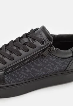 Calvin Klein Lace Up Zip Mono - Trainers - Black -Modern Classic Shoes Store b847769cfd394d31a06a96e6b29aedc1