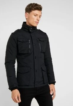 Schott Field - Light Jacket - Black