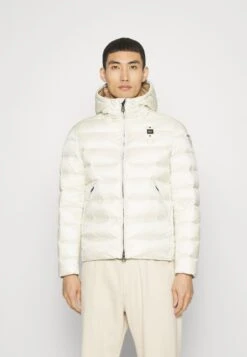 Blauer Basic - Down Jacket - Farina Tapioca Inside Biscotto