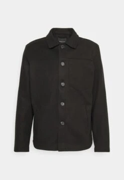 BRAVE SOUL Linton - Summer Jacket - Black -Modern Classic Shoes Store b95c8acf4558407ea7b1f9e63d1ad6d9