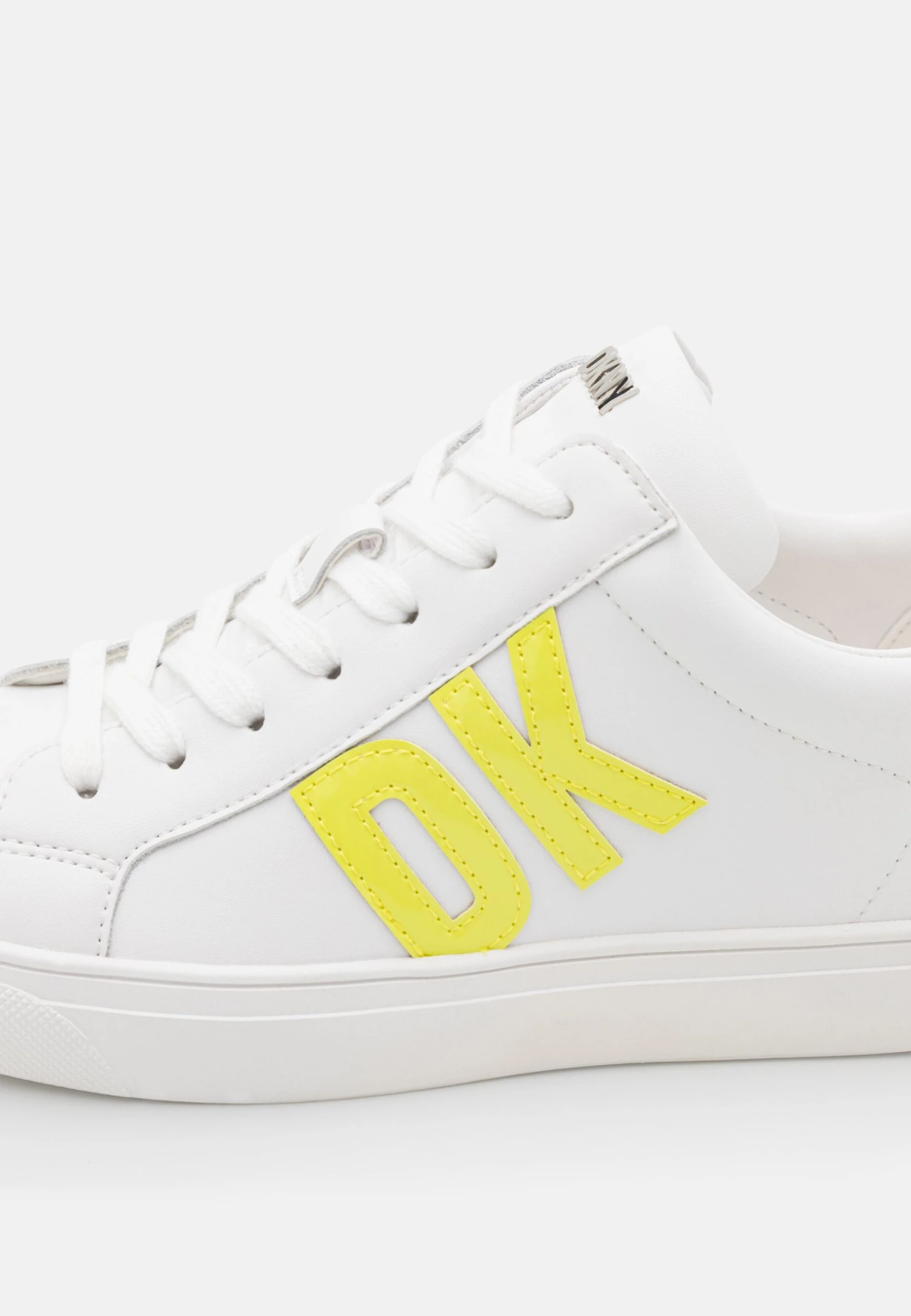 DKNY Abeni Lace Up- Trainers - Bright White/Chartreuse 7 DKNY Abeni Lace Up- Trainers - Bright White/Chartreuse - Image 7