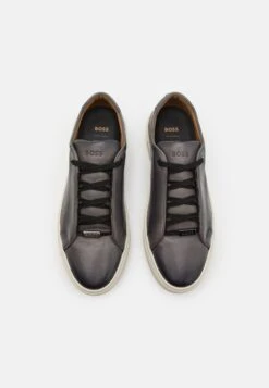 Boss Gary Tenn- Trainers - Dark Grey -Modern Classic Shoes Store b9db694079f345b9932755a4c00def48