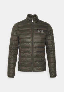 EA7 Emporio Armani Down Jacket - Dark Grey -Modern Classic Shoes Store ba6de510e6ff42abb8f3524d081ddcce